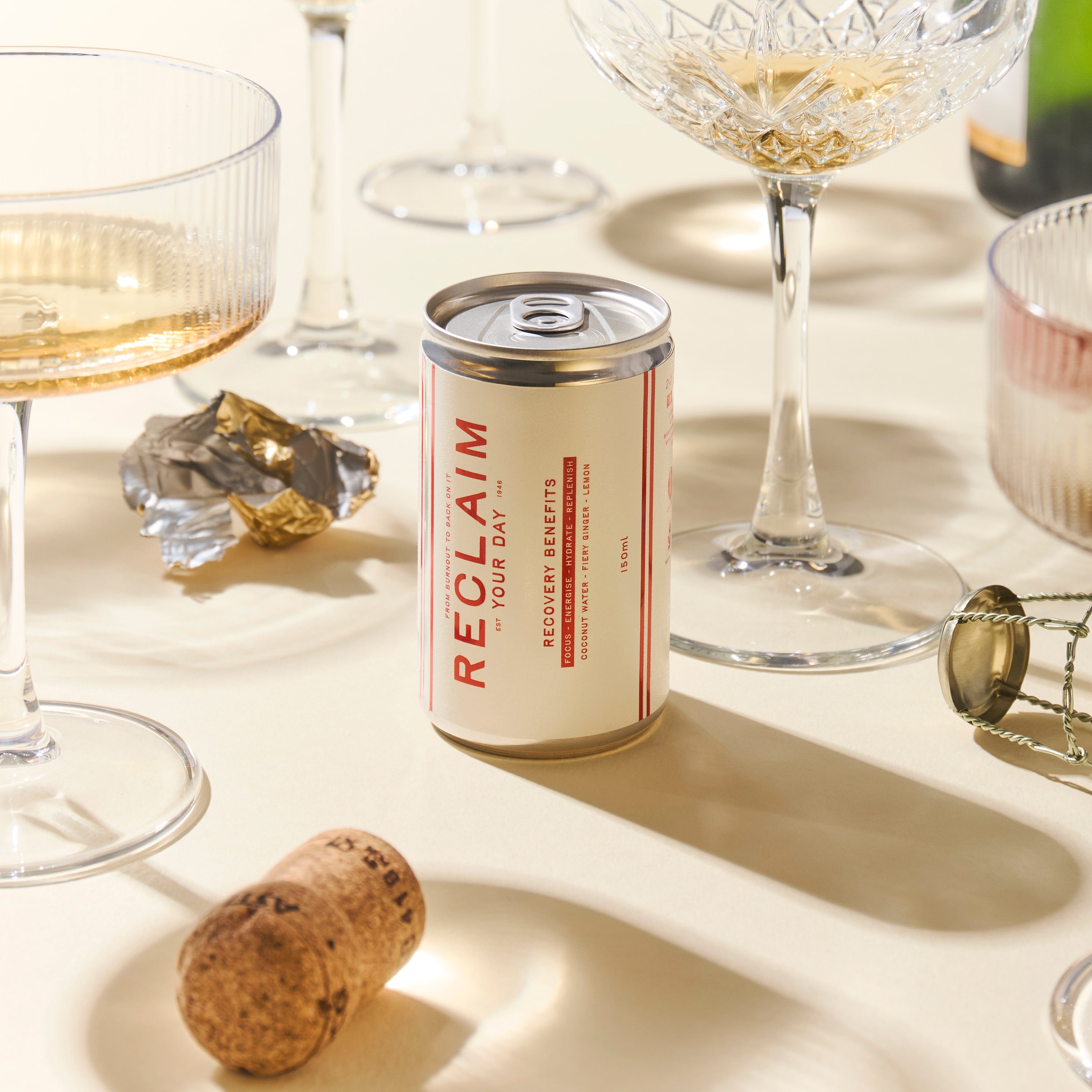 Reclaim | The Recovery Drink - 20 Active Ingredients + Coconut Water & Ginger