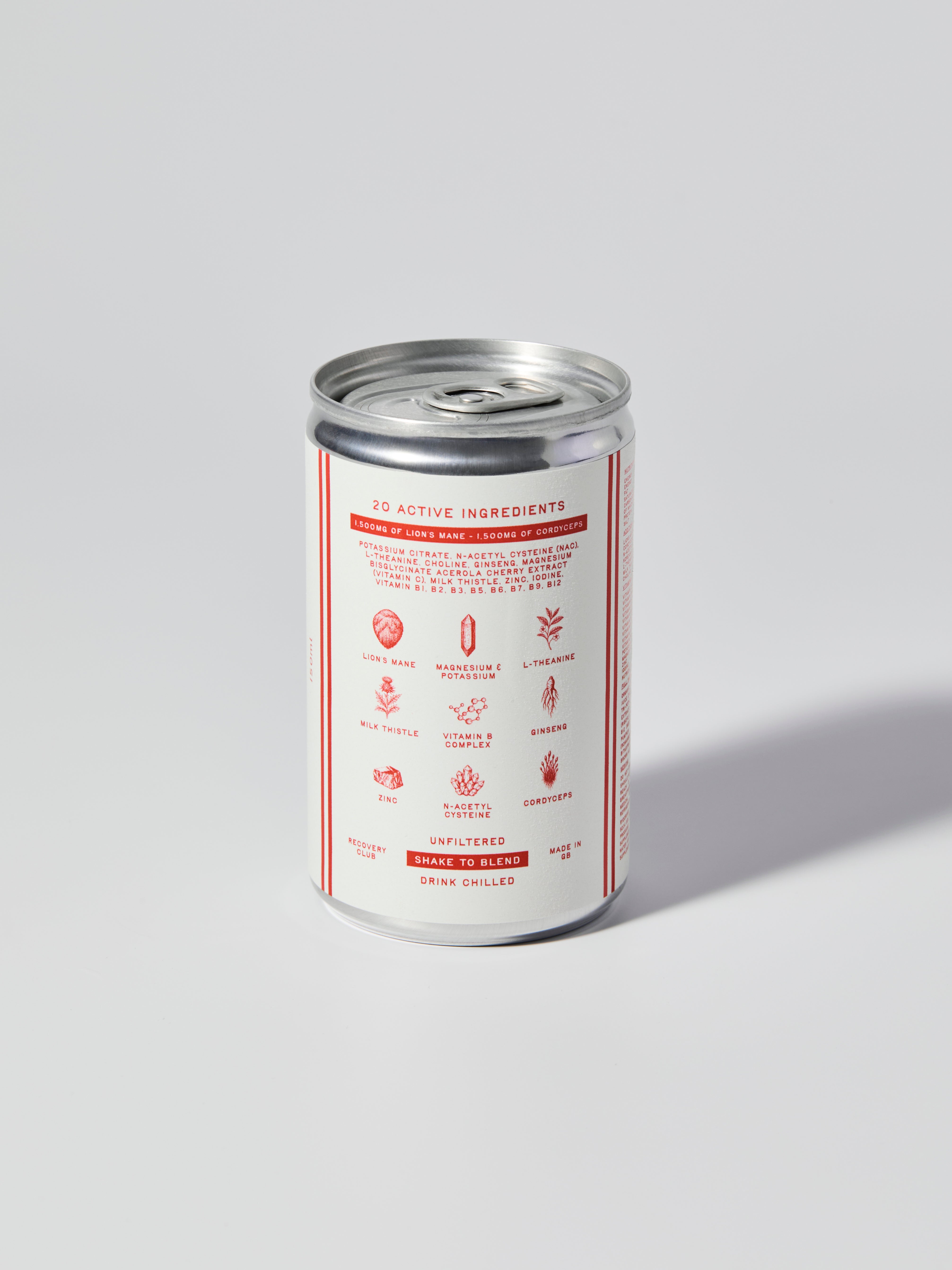 Reclaim | The Recovery Drink - 20 Active Ingredients + Coconut Water & Ginger