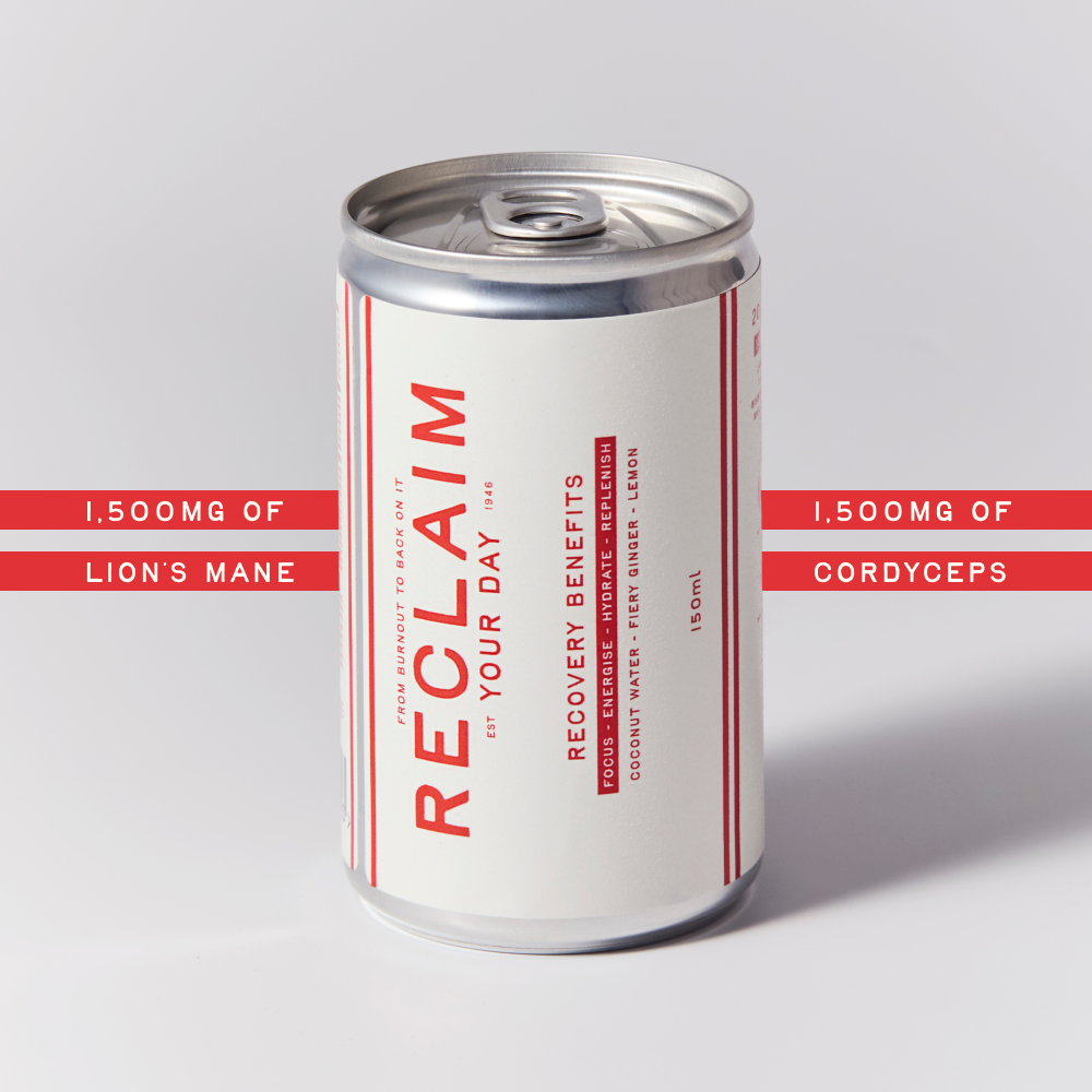 Reclaim | The Recovery Drink - 20 Active Ingredients + Coconut Water & Ginger