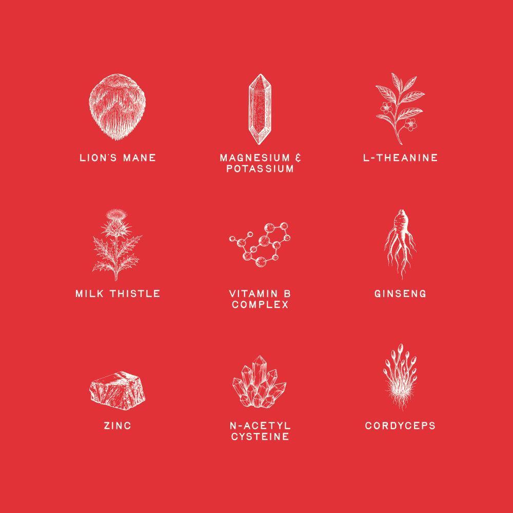 Reclaim | The Recovery Drink - 20 Active Ingredients + Coconut Water & Ginger