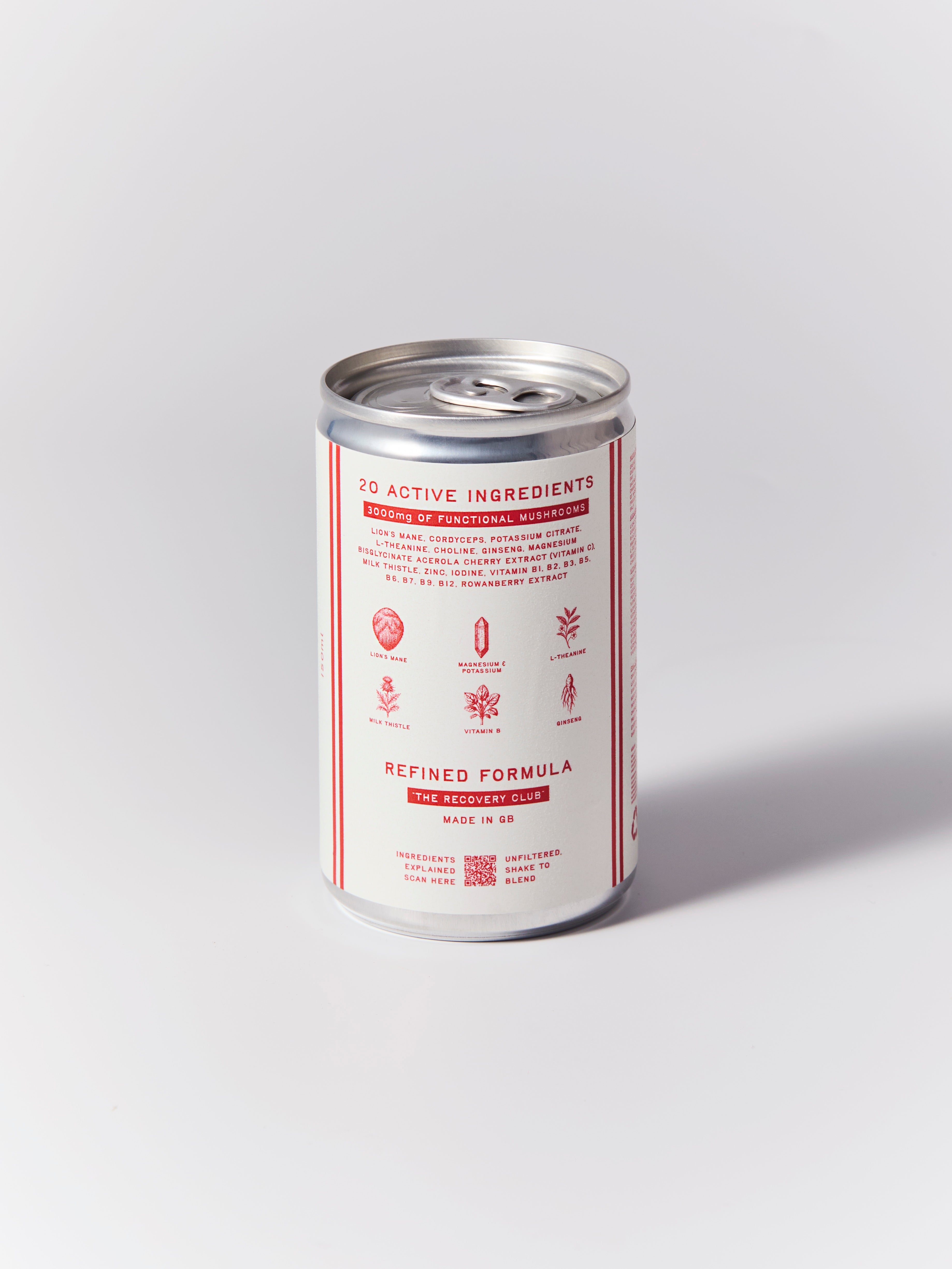 Morning Recovery Shot - 20 Active Ingredients + Coconut Water & Ginger